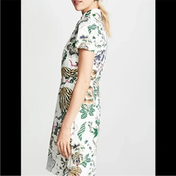 Tory Burch Happy Times White Dress - Picture 4 of 12